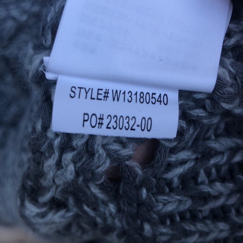 Prana | Gray Patchwork Athletic Sweater Medium - image 6